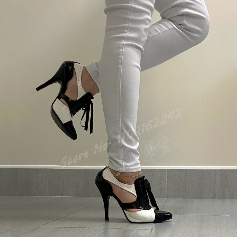 Men Shoes Elegant - Women'S Mixed Colors Patent Leather Pumps