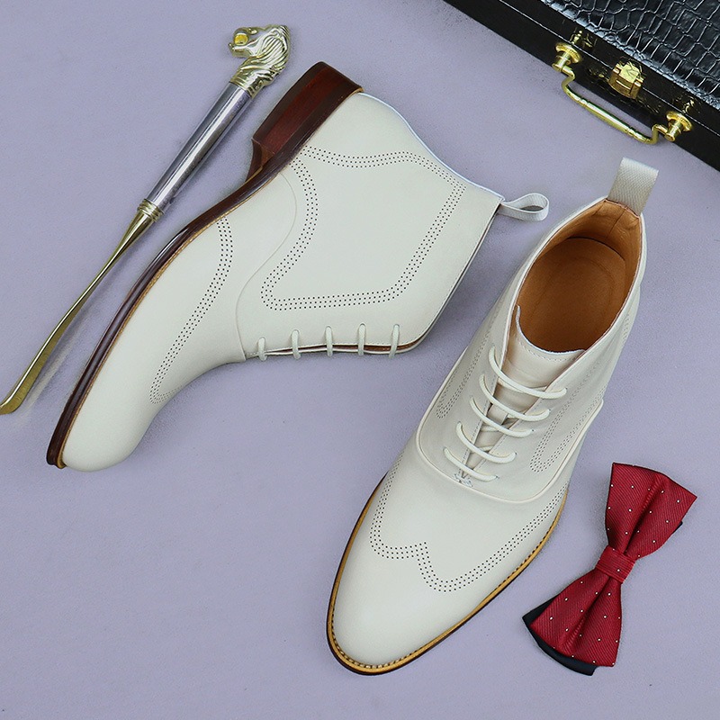 Men Shoes Elegant - Elegant Mens Genuine Leather Chelsea Boots