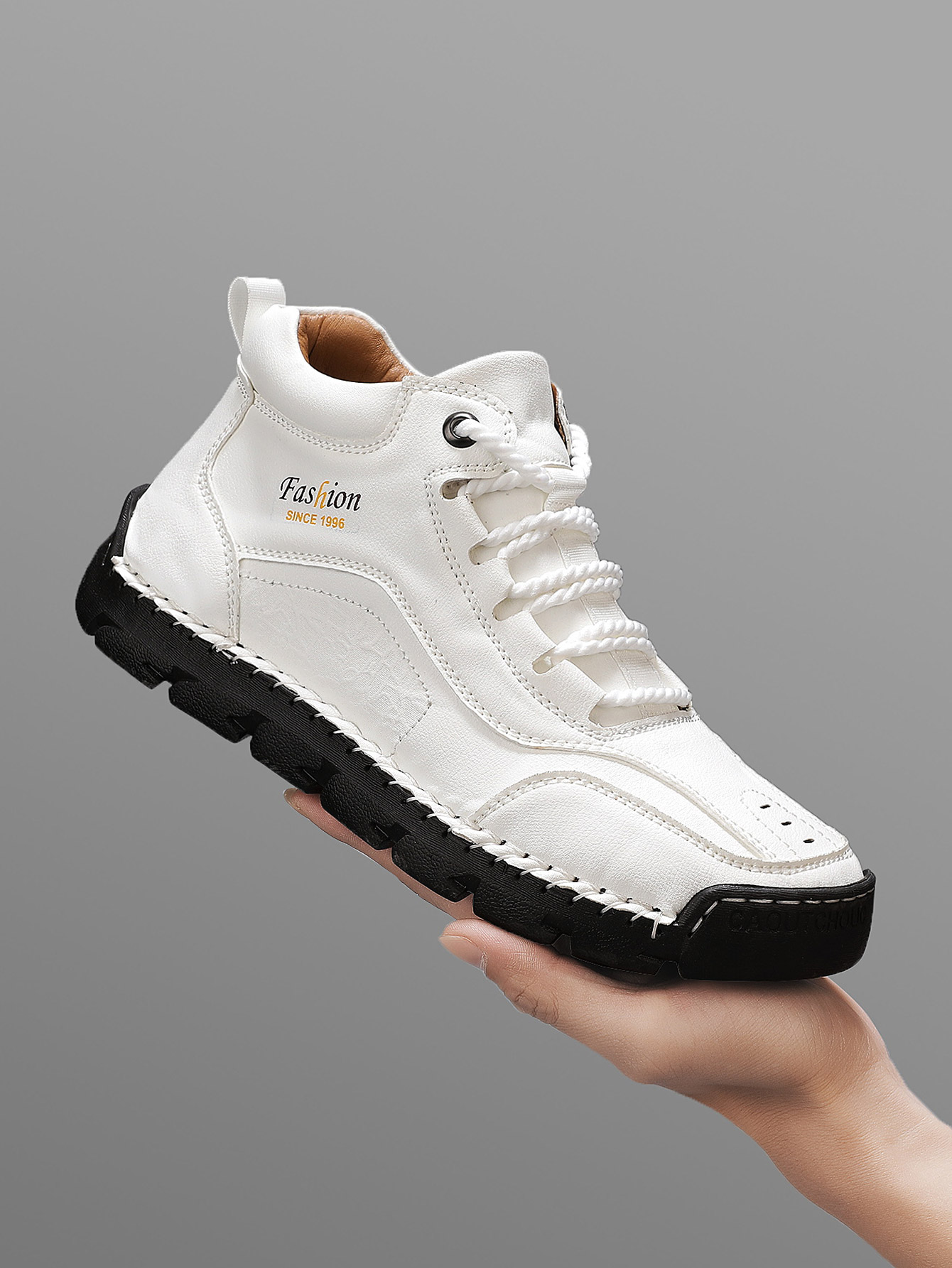 Men'S Shoes Dockers - Men's Handmade Mid-Top Casual Shoes, Simple