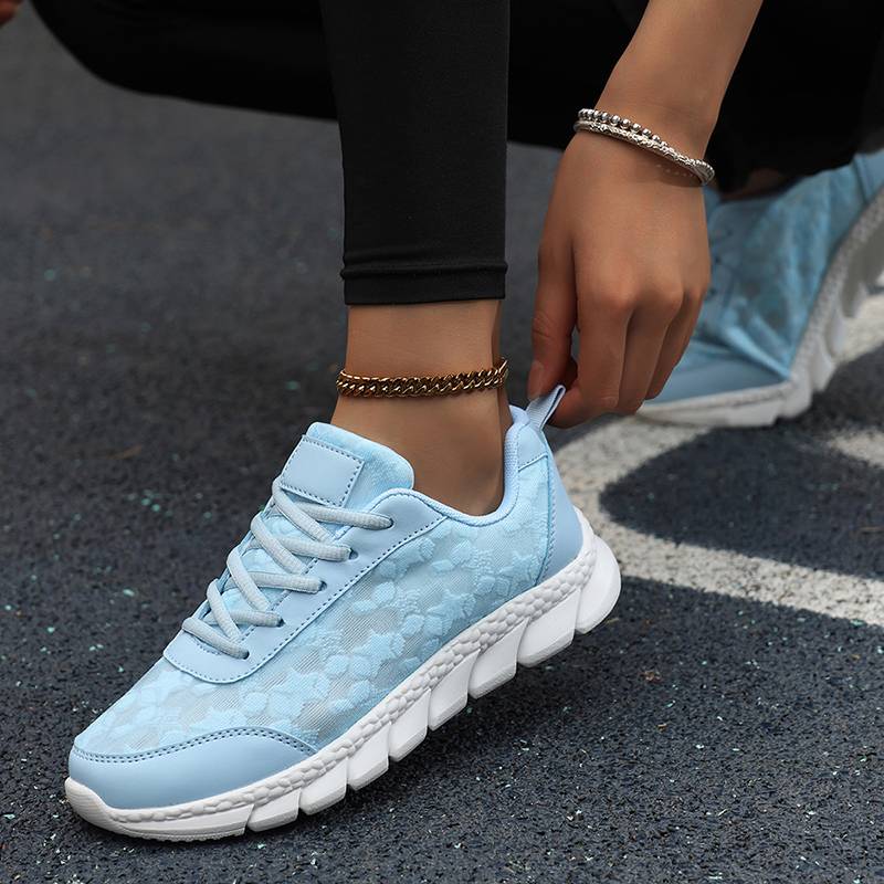 Women Casual Sneakers Breathab - Mesh Trainer Breathable 评论和价格