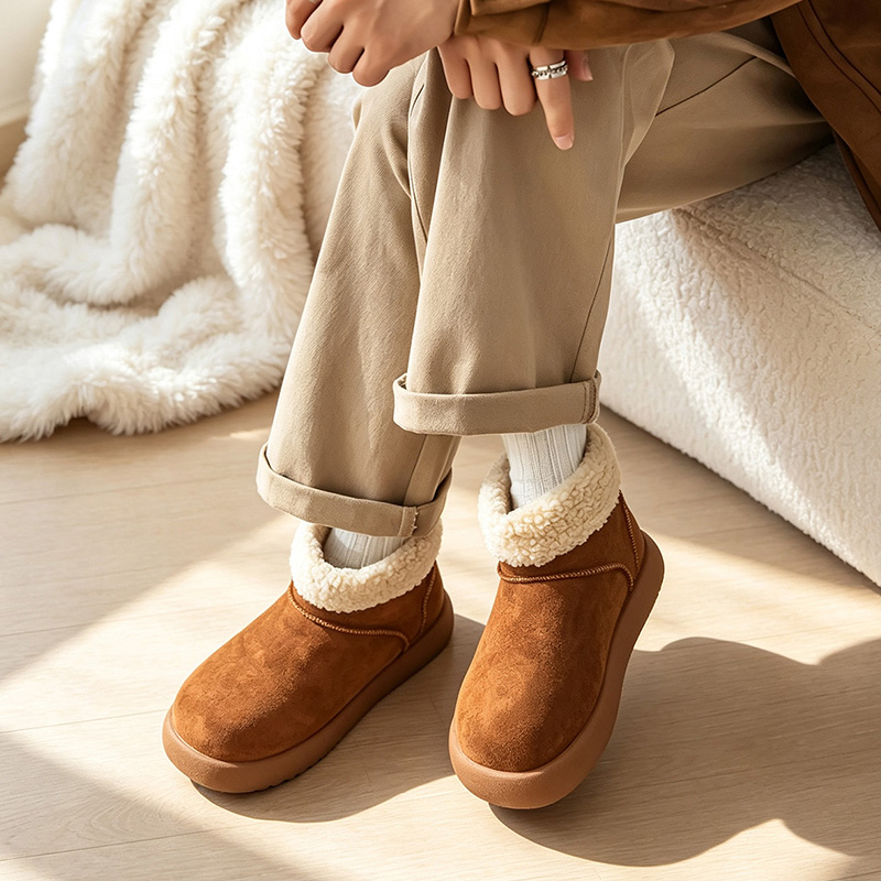 Men's snow boots for autumn an - Men'S Shoes To Increase Height 评论和价格