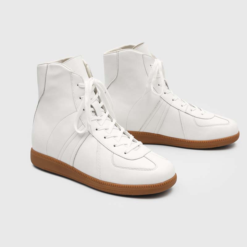 Men Classic Spliced High Top C - Men'S Shoes To Increase Height 评论和价格