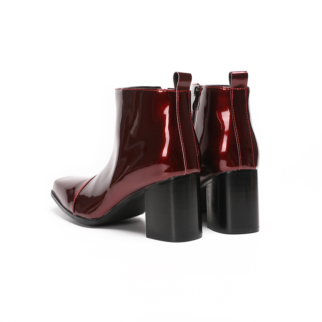 Male Red Genuine Leather High  - Men Shoes Red 评论和价格