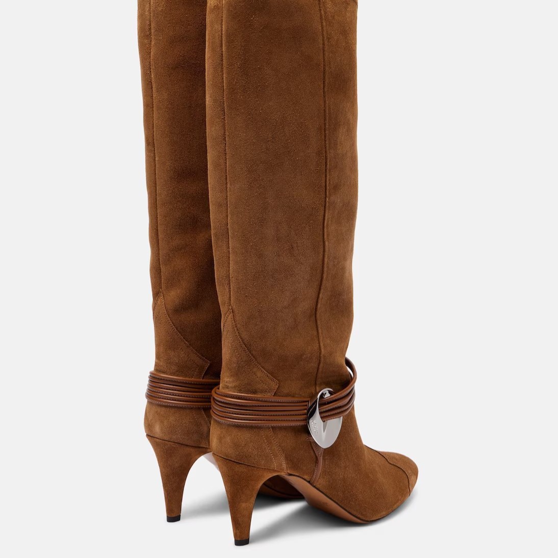 Women's Suede Knee-High Boots  - Men Shoes Elegant 评论和价格