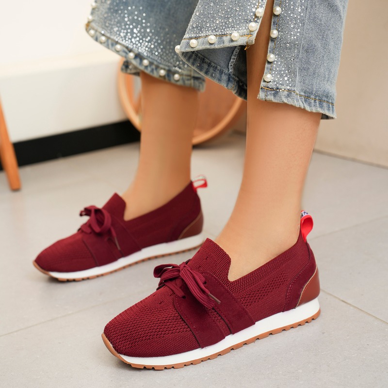 Women's Light Grey Knit Mesh S - Mesh Trainer Breathable 评论和价格