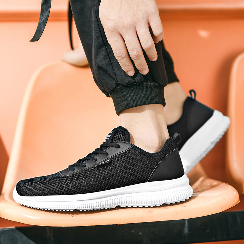 Mesh Men Shoes Lace-up Casual  - Men Shoes Trainers 评论和价格